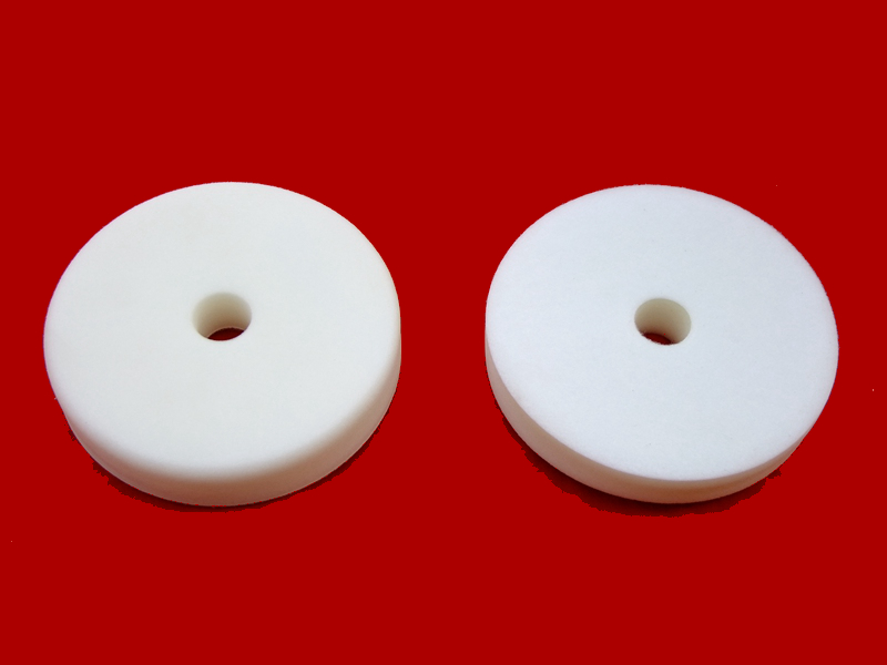 White polyester sponge wheel 